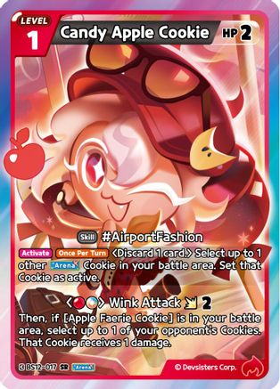 Image of Candy Apple Cookie (BS12-017) - Festival Arena Foil