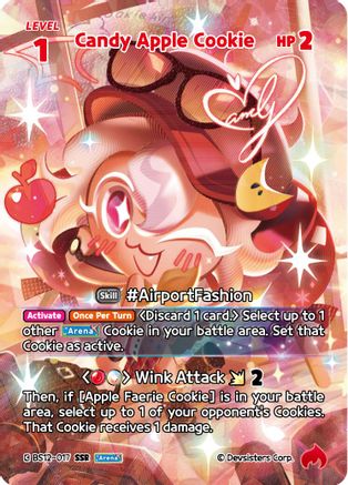 Image of Candy Apple Cookie (SSR) (BS12-017) - Festival Arena Foil