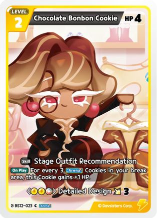 Image of Chocolate Bonbon Cookie (BS12-023) - Festival Arena
