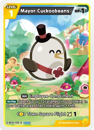 Image of Mayor Cuckoobeans (BS12-025) - Festival Arena