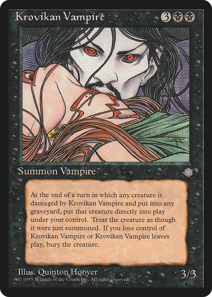 Image of Krovikan Vampire (ICE-) - Ice Age
