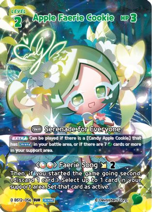 Image of Apple Faerie Cookie (SUR) (BS12-056) - Festival Arena Foil