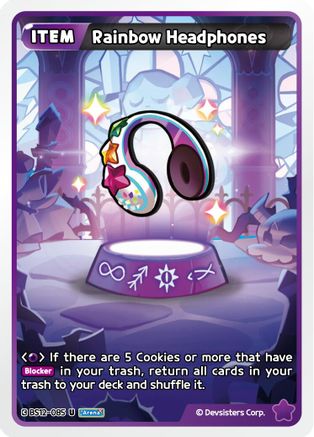 Image of Rainbow Headphones (BS12-085) - Festival Arena
