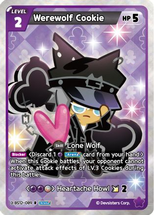 Image of Werewolf Cookie (BS12-089) - Festival Arena Foil
