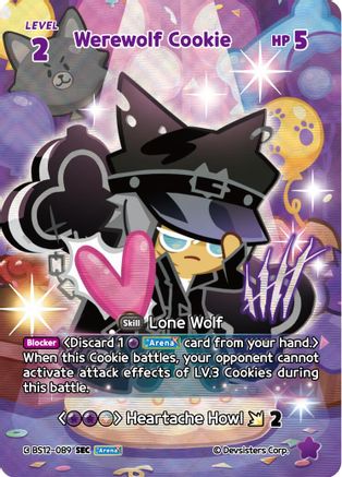 Image of Werewolf Cookie (SEC) (BS12-089) - Festival Arena Foil