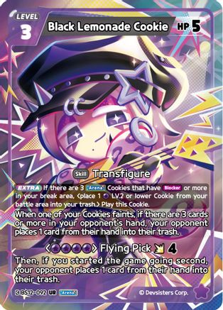 Image of Black Lemonade Cookie (BS12-092) - Festival Arena Foil