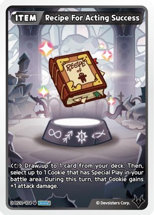 Image of Recipe For Acting Success (BS12-104) - Festival Arena