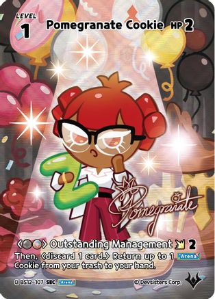 Image of Pomegranate Cookie (SEC) (BS12-107) - Festival Arena Foil