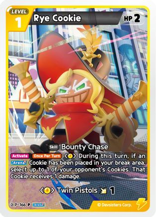 Image of Rye Cookie (166) (P-166) - Promotion Cards