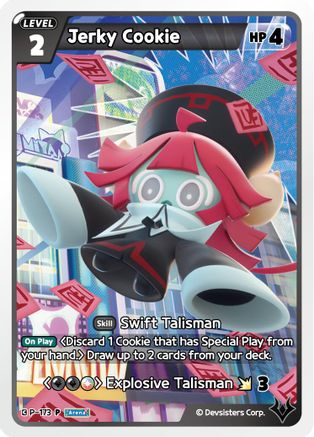Image of Jerky Cookie (P-173) - Promotion Cards