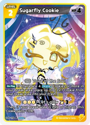 Image of Sugarfly Cookie (P-176) - Promotion Cards Foil
