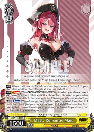 Image of Mast: Romantic Maid (NIK/S135-E005) - GODDESS OF VICTORY: NIKKE Vol.2