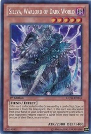 Image of Sillva, Warlord of Dark World (LCJW-EN245) - Legendary Collection 4: Joey's World 1st Edition