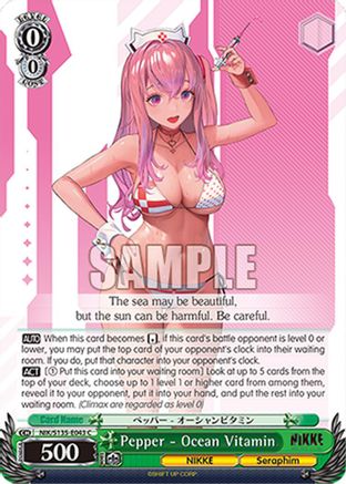Image of Pepper - Ocean Vitamin (NIK/S135-E043) - GODDESS OF VICTORY: NIKKE Vol.2