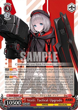 Image of Vesti: Tactical Upgrade (NIK/S135-E065) - GODDESS OF VICTORY: NIKKE Vol.2