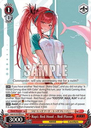Image of Rapi: Red Hood - Red Flavor (NIK/S135-E070) - GODDESS OF VICTORY: NIKKE Vol.2