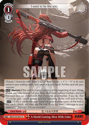 Image of A World Coming Alive With Color (NIK/S135-E077) - GODDESS OF VICTORY: NIKKE Vol.2