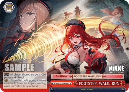 Image of FOOTSTEP, WALK, RUN (NIK/S135-E080) - GODDESS OF VICTORY: NIKKE Vol.2