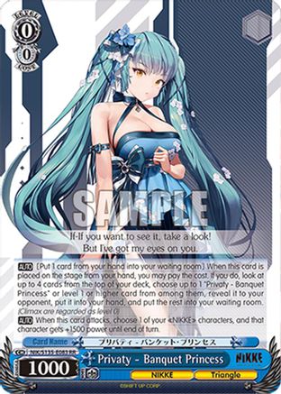Image of Privaty - Banquet Princess (NIK/S135-E083) - GODDESS OF VICTORY: NIKKE Vol.2