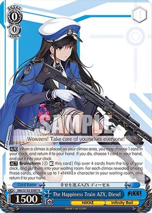 Image of The Happiness Train AZX, Diesel (NIK/S135-E087) - GODDESS OF VICTORY: NIKKE Vol.2