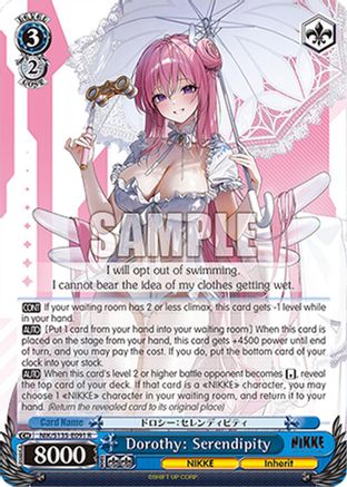 Image of Dorothy: Serendipity (NIK/S135-E091) - GODDESS OF VICTORY: NIKKE Vol.2