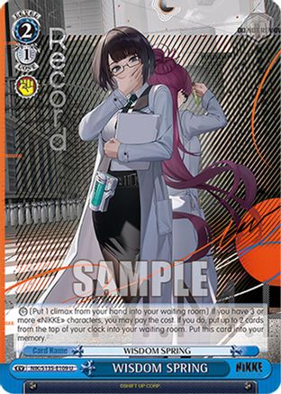 Image of WISDOM SPRING (NIK/S135-E109) - GODDESS OF VICTORY: NIKKE Vol.2
