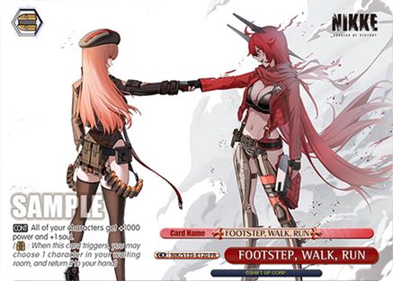 Image of FOOTSTEP, WALK, RUN (PR) (NIK/S135-E120) - GODDESS OF VICTORY: NIKKE Vol.2