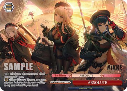 Image of ABSOLUTE (PR) (NIK/S135-E122) - GODDESS OF VICTORY: NIKKE Vol.2