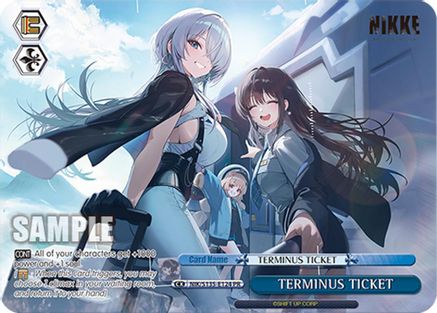 Image of TERMINUS TICKET (PR) (NIK/S135-E124) - GODDESS OF VICTORY: NIKKE Vol.2