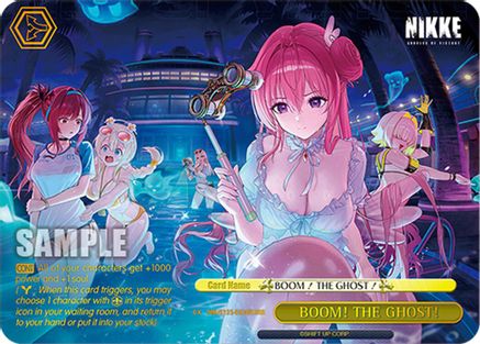 Image of BOOM! THE GHOST! (RRR) (NIK/S135-E024R) - GODDESS OF VICTORY: NIKKE Vol.2