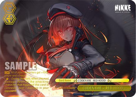 Image of CODENAME - RED HOOD - (RRR) (NIK/S135-E026R) - GODDESS OF VICTORY: NIKKE Vol.2
