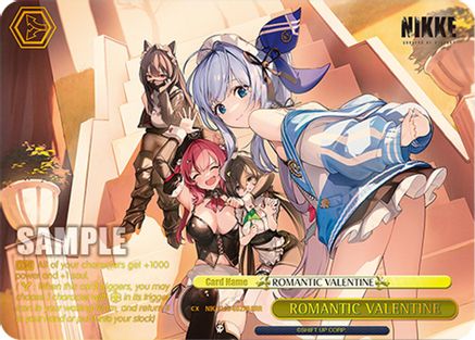 Image of ROMANTIC VALENTINE (RRR) (NIK/S135-E027R) - GODDESS OF VICTORY: NIKKE Vol.2