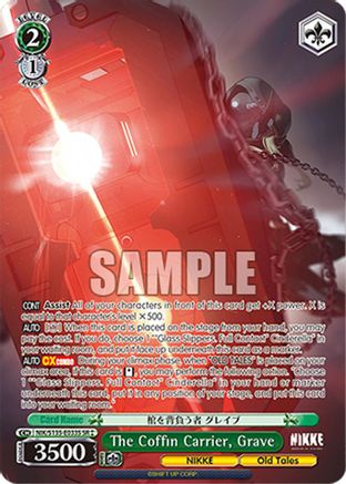 Image of The Coffin Carrier, Grave (SR) (NIK/S135-E033S) - GODDESS OF VICTORY: NIKKE Vol.2