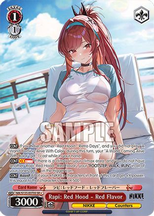 Image of Rapi: Red Hood - Red Flavor (SR) (NIK/S135-E070S) - GODDESS OF VICTORY: NIKKE Vol.2