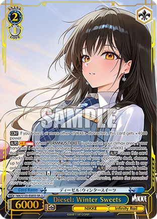 Image of Diesel: Winter Sweets (SR) (NIK/S135-E085S) - GODDESS OF VICTORY: NIKKE Vol.2