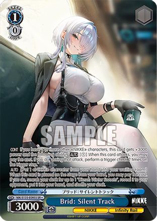Image of Brid: Silent Track (SR) (NIK/S135-E095S) - GODDESS OF VICTORY: NIKKE Vol.2