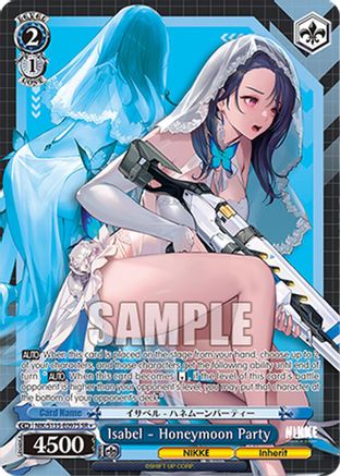 Image of Isabel - Honeymoon Party (SR) (NIK/S135-E097S) - GODDESS OF VICTORY: NIKKE Vol.2