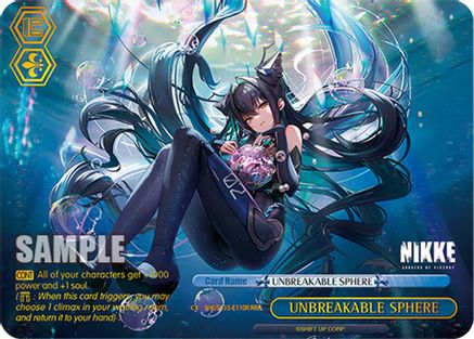 Image of UNBREAKABLE SPHERE (RRR) (NIK/S135-E110R) - GODDESS OF VICTORY: NIKKE Vol.2