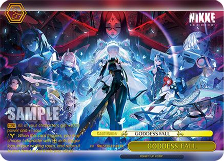 Image of GODDESS FALL (PR) (Foil) (NIK/S135-E114S) - GODDESS OF VICTORY: NIKKE Vol.2
