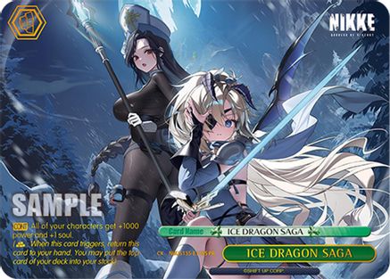 Image of ICE DRAGON SAGA (PR) (Foil) (NIK/S135-E118S) - GODDESS OF VICTORY: NIKKE Vol.2