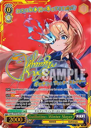 Image of Guillotine: Winter Slayer (SP) (NIK/S135-E032SP) - GODDESS OF VICTORY: NIKKE Vol.2