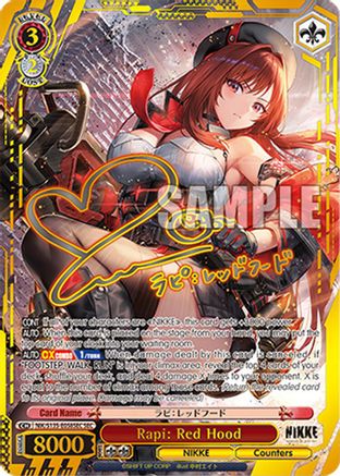 Image of Rapi: Red Hood (SEC) (NIK/S135-E058SEC) - GODDESS OF VICTORY: NIKKE Vol.2
