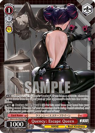 Image of Quency: Escape Queen (PR) (NIK/S135-PE09S) - GODDESS OF VICTORY: NIKKE Vol.2