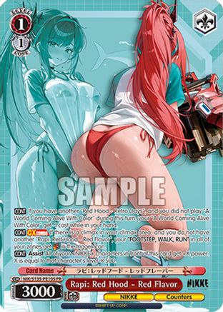 Image of Rapi: Red Hood - Red Flavor (PR) (NIK/S135-PE10S) - GODDESS OF VICTORY: NIKKE Vol.2