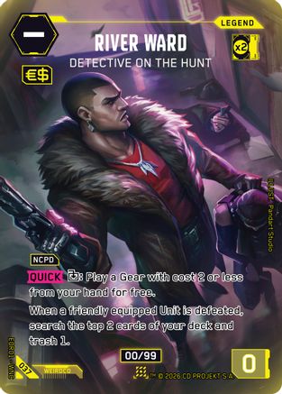 Image of River Ward - Detective on the Hunt (038) - Edgerunner Open Season 1 Foil