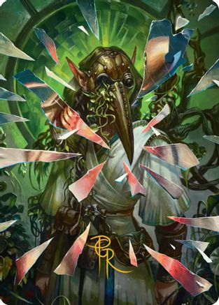 Image of Simulacrum Shaper Art Card (Gold-Stamped Signature) (ASFRA-038) - Art Series: Reality Fracture