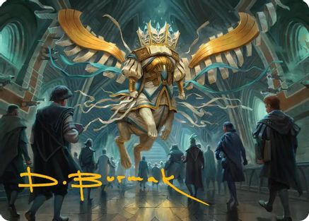 Image of Denzilore Fatehold Art Card (Gold-Stamped Signature) (ASFRA-025) - Art Series: Reality Fracture