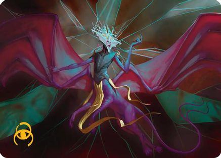 Image of Ingris Stingerquill Art Card (Gold-Stamped Signature) (ASFRA-042) - Art Series: Reality Fracture