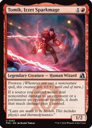 Image of Tomik, Izzet Sparkmage (FRA-253) - Reality Fracture