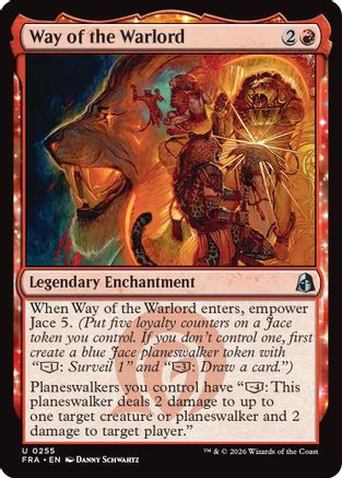 Image of Way of the Warlord (FRA-255) - Reality Fracture Foil